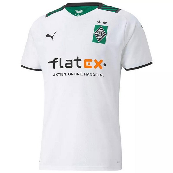 Tailandia Camiseta Borussia Mönchengladbach 1ª 2021-2022 Blanco